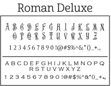 Roman Deluxe Return Address Stamp