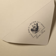Greta Return Address Stamp