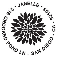 Janelle Return Address Embosser