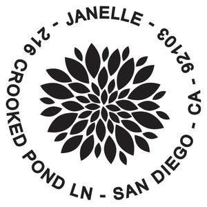 Janelle Return Address Embosser