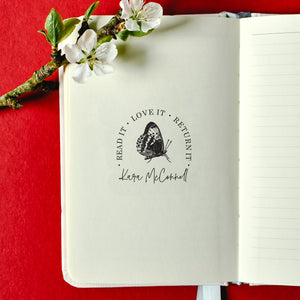 Kara Book Plate Stamp
