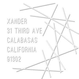 Xander Return Address Embosser