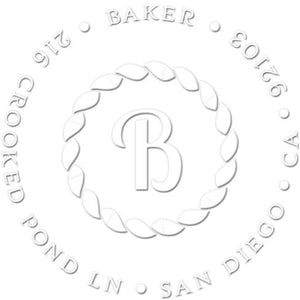 Baker Return Address Embosser