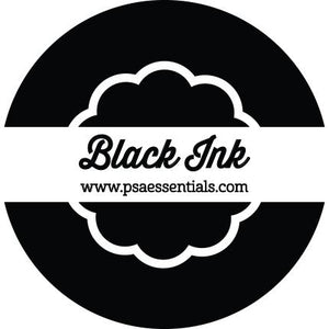 Black Ink Pad Cartridge Round