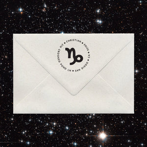 Zodiac Sign Return Address Stamps