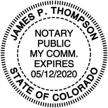 Round Notary Seal Stamps