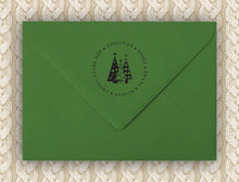 Tree-O Personalized Self-Inking Return Address Stamp on envelope