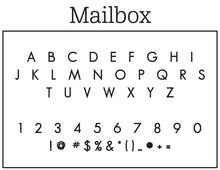Mailbox Return Address Stamp