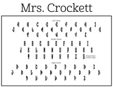 Mrs. Crockett Teacher Stamp