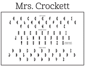 Mrs. Crockett Teacher Stamp