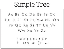 Simple Tree Return Address Embosser