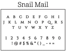 Snail Mail Love Return Address Embosser