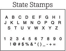State Return Address Stamp