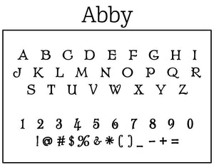 Abby Return Address Embosser