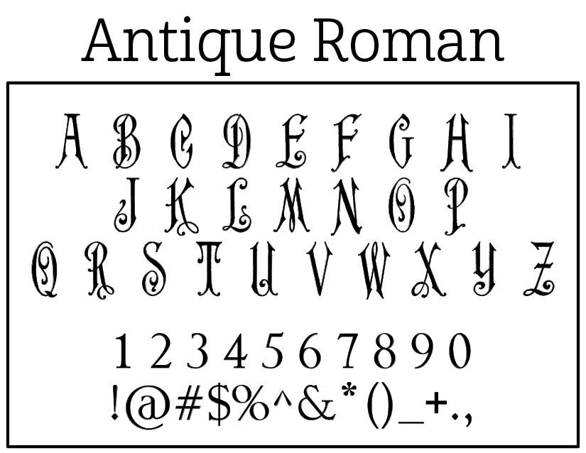 Roman Monograms Antique Roman Monogram Stamp – PSA Essentials - Wholesale