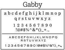 Gabby Return Address Embosser