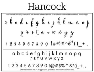 Hancock Return Address Embosser