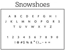 Snowshoes Stamp