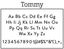 Tommy Personalized Self Inking Return Address Stamp on font