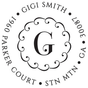 Gigi Return Address Stamp