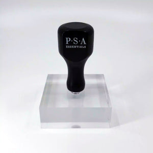 Kingston Personalized Self-inking Round Return Address Stamp on Envelope