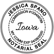 Round Notary Seal Stamps