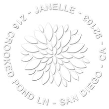 Janelle Return Address Embosser