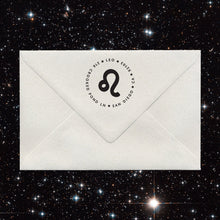 Zodiac Sign Return Address Stamps