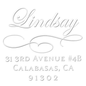 Lindsay Return Address Embosser