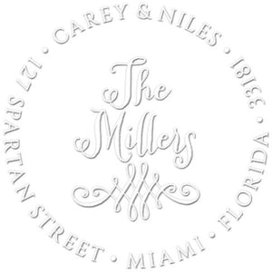 Miller Return Address Embosser