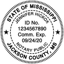 PSA Essentials Notary Stamp Mississippi