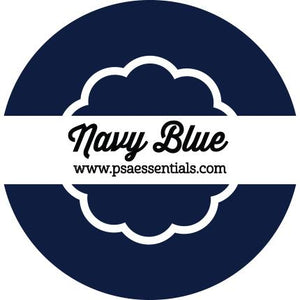 Navy Blue Ink Pad Cartridge Round