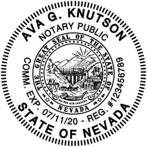 PSA Essentials Notary Stamp Nevada