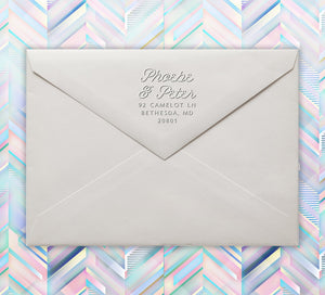 Phoebe Return Address Embosser