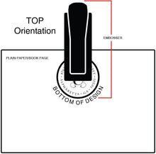 PSA Essentials Personalized Return Address Embosser Top Orientation