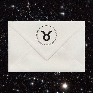 Zodiac Sign Return Address Stamps