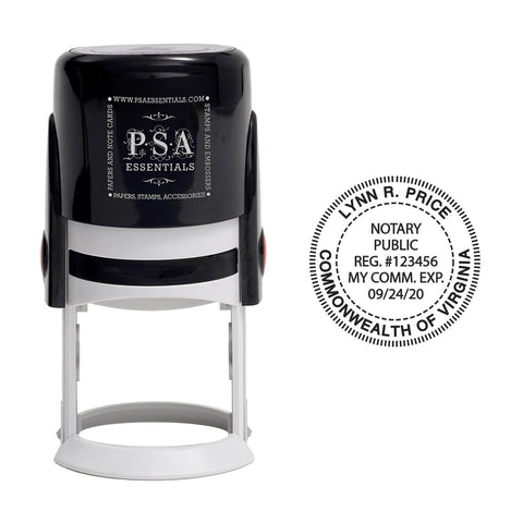 Round Notary Seal Stamps