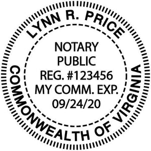 Round Notary Seal Embossers